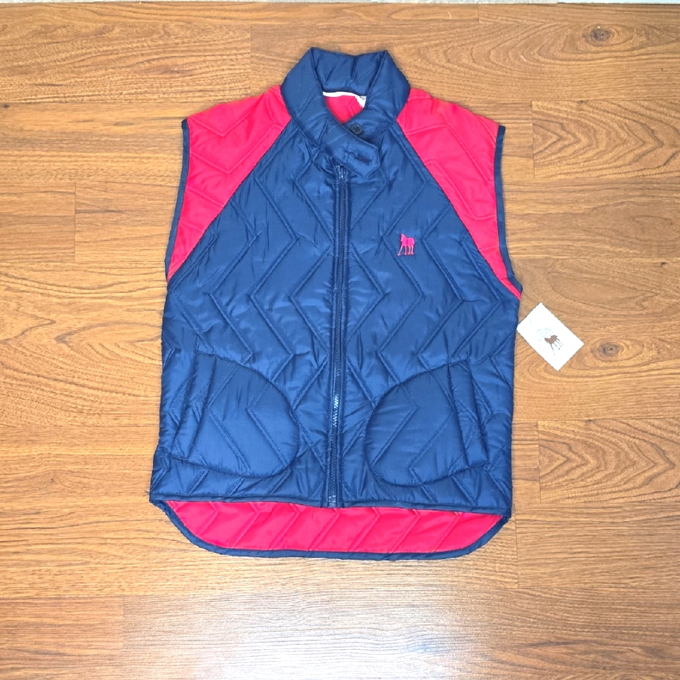 Nwt Devon-Aire The Yearling Collection Quilted Equestrian Vest